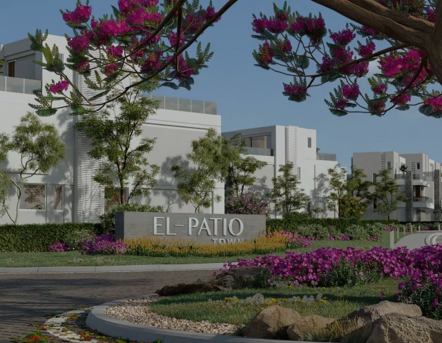 twinhouse for sale in al patio town - new cairo - 3 bedrooms